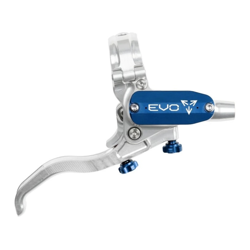 Brake lever HOPE Tech 4 EVO, silver-blue, right