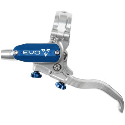 Brzdová páka HOPE Tech 4 EVO, stříbrná-modrá, levá