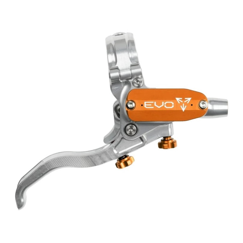 Brake lever HOPE Tech 4 EVO, silver-orange, right