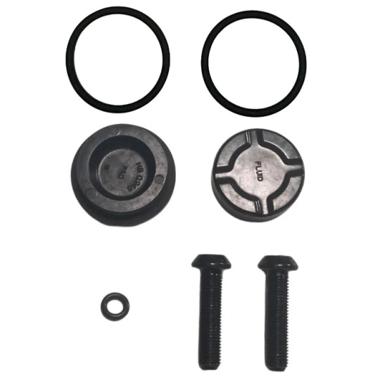 Set of pistons and brake caliper seals HAYES Dominion A2