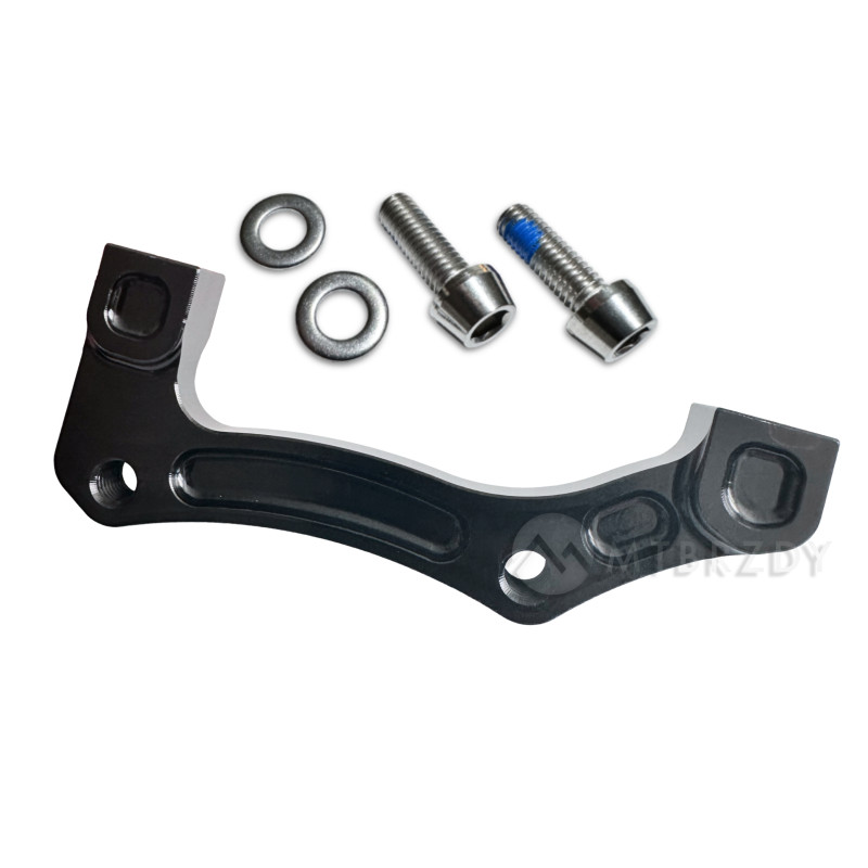 Adapter HOPE, type B, IS to PM, front 203 mm, rear 183 mm, black