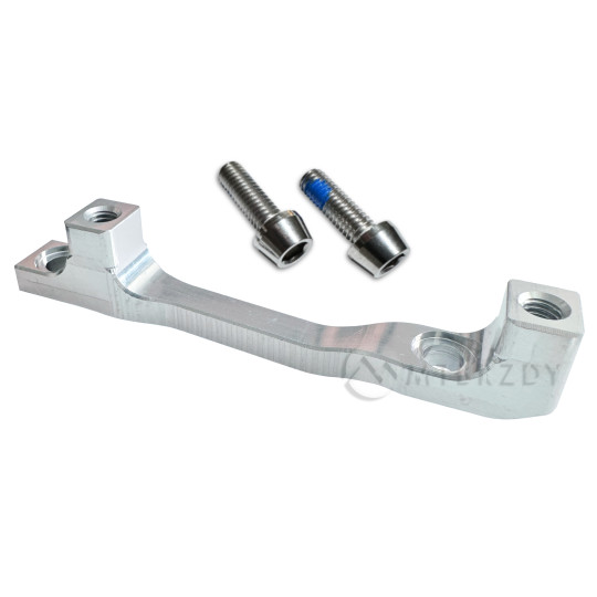 Adapter HOPE, type C, PM to PM, +43 mm, 160 to 203 mm, silver