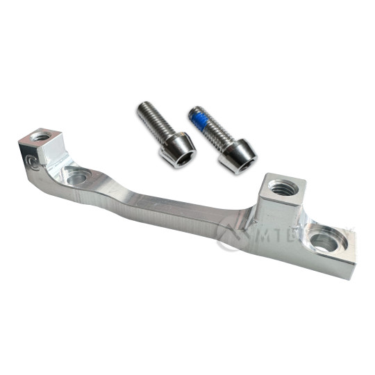 Adapter HOPE, type C, PM to PM, +43 mm, 160 to 203 mm, silver