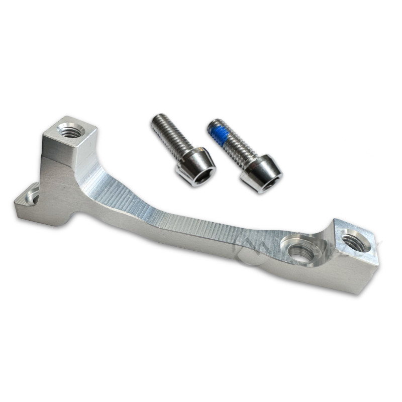 Adaptér HOPE, typ H, PM na PM, +23 mm, 160 na 183 mm, 180 na 203 mm, stříbrný