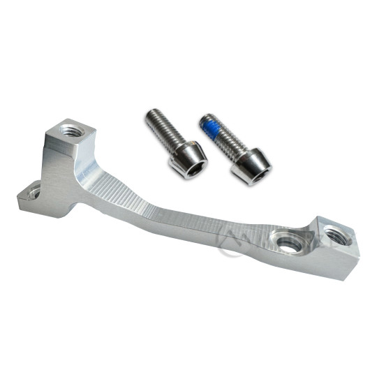 Adaptér HOPE, typ L, PM na PM, +20 mm, 160 na 180 mm, 180 na 200 mm, stříbrný