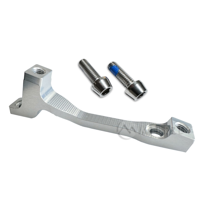 Adaptér HOPE, typ L, PM na PM, +20 mm, 160 na 180 mm, 180 na 200 mm, stříbrný