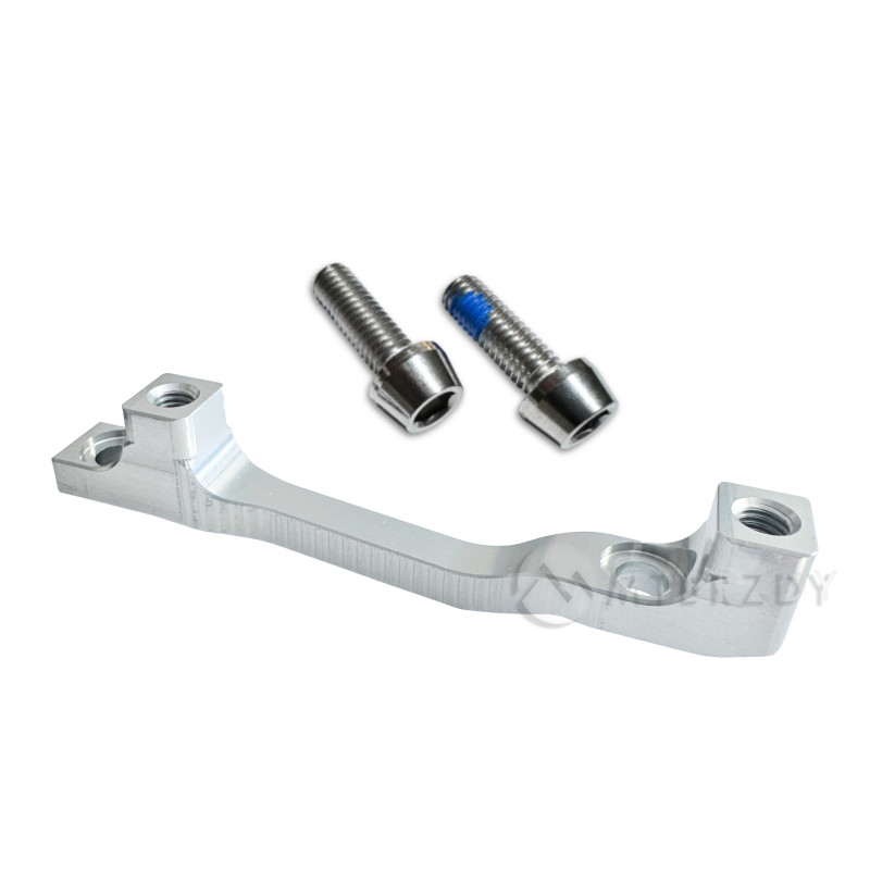 Adaptér HOPE, typ M, PM na PM, +40 mm, 160 na 200 mm, 180 na 220 mm, stříbrný