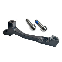 Adaptér HOPE, typ P, PM na PM, +20 mm, 200 na 220mm, černý