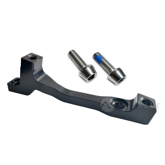 Adapter HOPE, type P, PM to PM, +20 mm, 200 to 220 mm, black