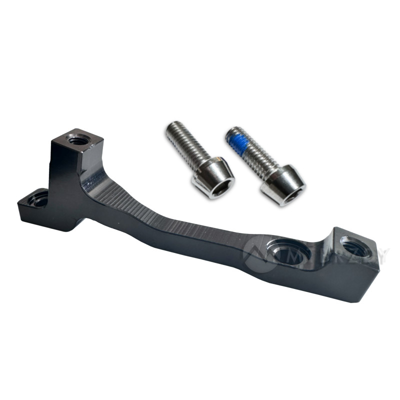 Adaptér HOPE, typ P, PM na PM, +20 mm, 200 na 220mm, černý