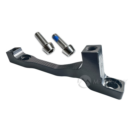 Adapter HOPE, type P, PM to PM, +20 mm, 200 to 220 mm, black