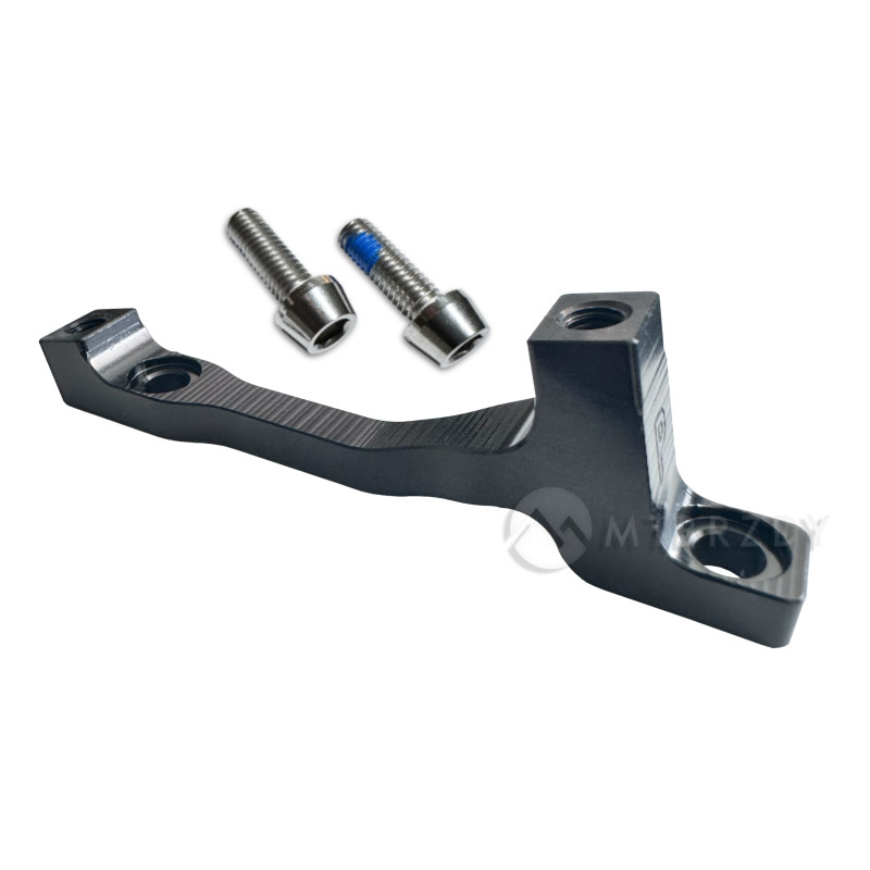 Adapter HOPE, type P, PM to PM, +20 mm, 200 to 220 mm, black