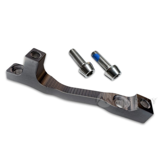 Adapter HOPE, type Q, PM to PM, +17 mm, 203 to 220 mm, black