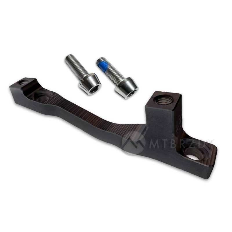 Adapter HOPE, type Q, PM to PM, +17 mm, 203 to 220 mm, black