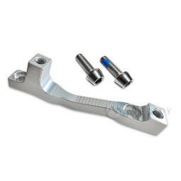 Adaptér HOPE, typ Q, PM na PM, +17 mm, 203 na 220 mm, stříbrný