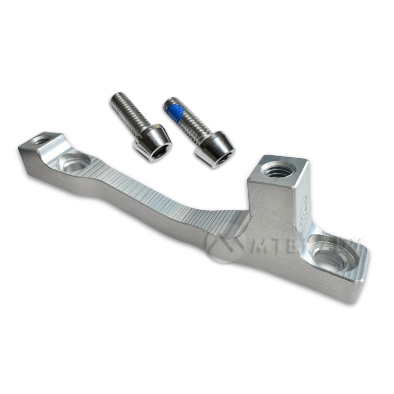 Adaptér HOPE, typ Q, PM na PM, +17 mm, 203 na 220 mm, stříbrný