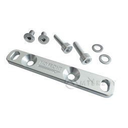 Adaptér HOPE, typ X, FM na FM, 70 na 34 mm, +0 mm, stříbrný  - HBMXS