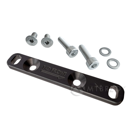 Adapter HOPE, type X, FM to FM, 70 to 34 mm, +0 mm, black - HBMXN