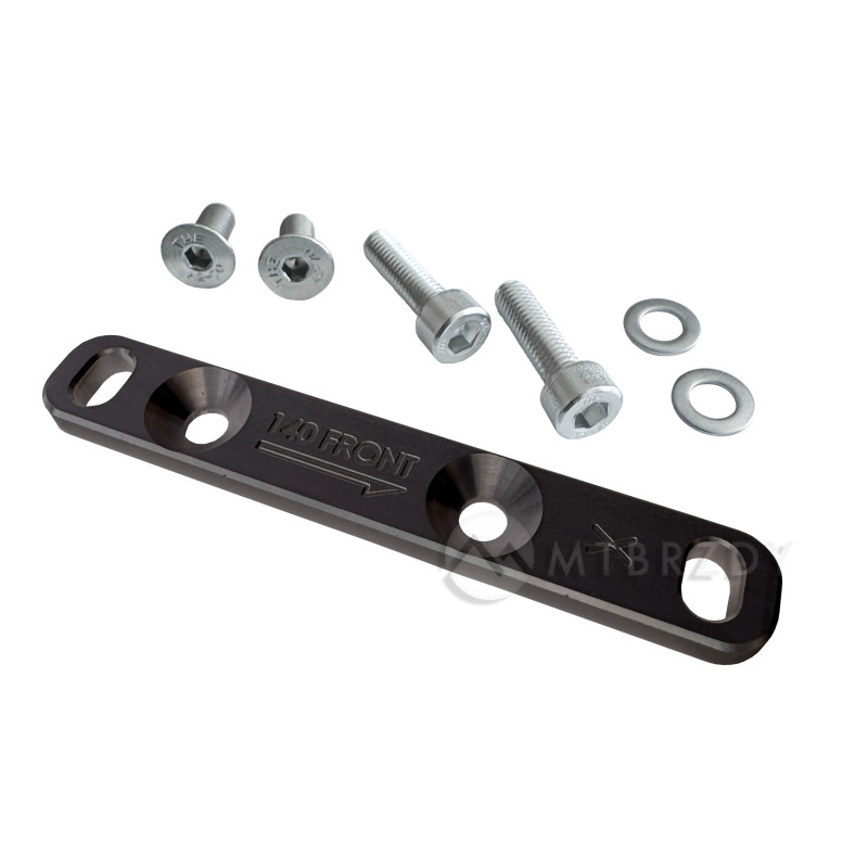 Adaptér HOPE, typ X, FM na FM, 70 na 34 mm, +0 mm, černý - HBMXN