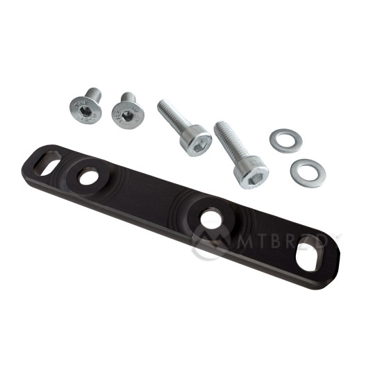 Adapter HOPE, type X, FM to FM, 70 to 34 mm, +0 mm, black - HBMXN