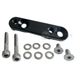 Adaptér HOPE, typ Y, FM na FM, 34 na 34 mm, +20 mm, černý - HBMYN