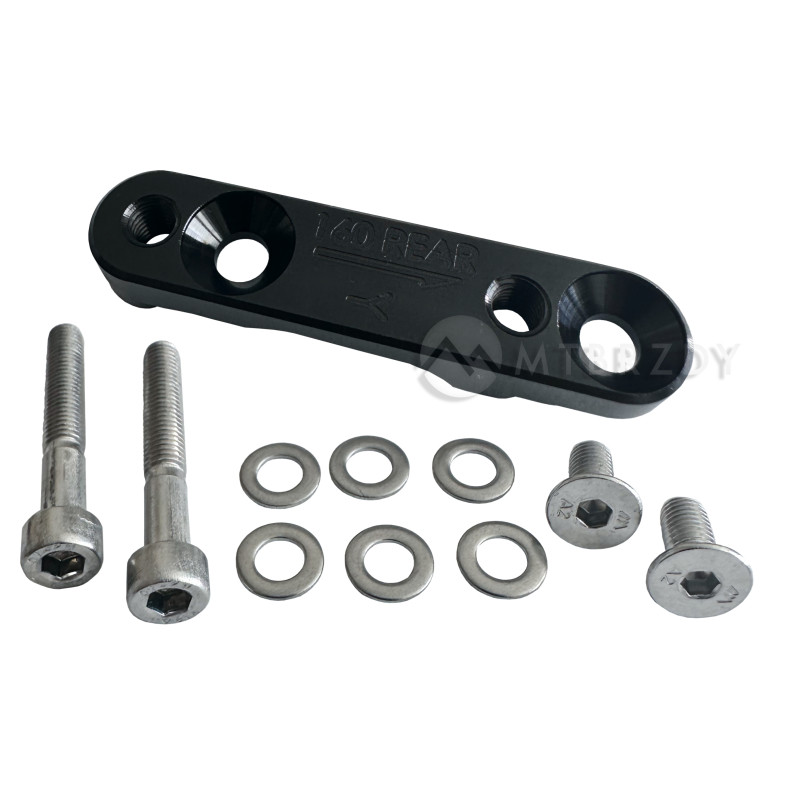 Adaptér HOPE, typ Y, FM na FM, 34 na 34 mm, +20 mm, černý - HBMYN