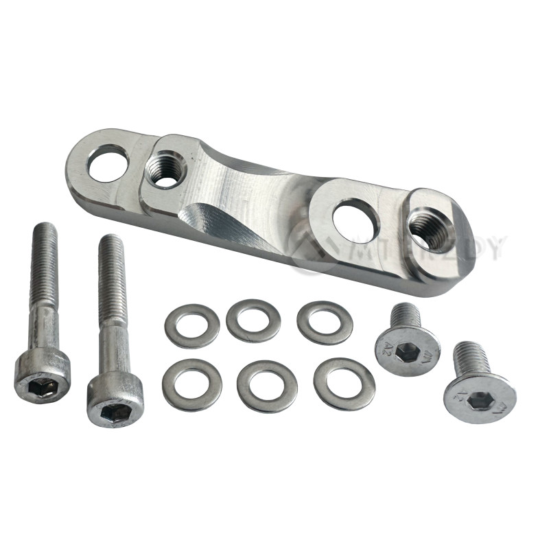 Adapter HOPE, type Y, FM to FM, 34 to 34 mm, +20 mm, silver - HBMYS