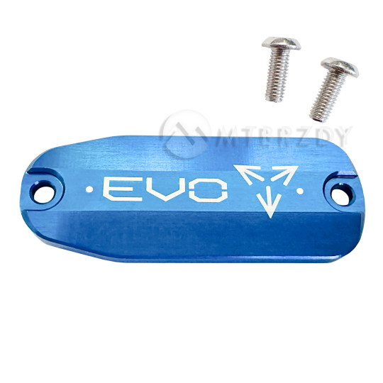 HOPE Tech 4 EVO brake lever expansion tank lid, blue, left - HBSP479LB