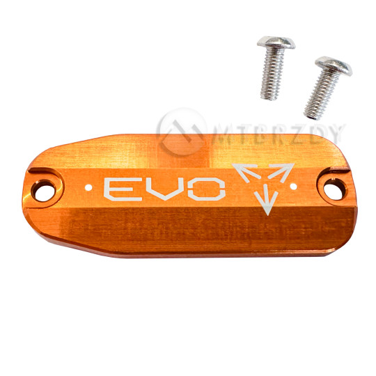 Víčko expanzní nádržky brzdové páky HOPE Tech 4 EVO, oranžové, levé - HBSP479LC