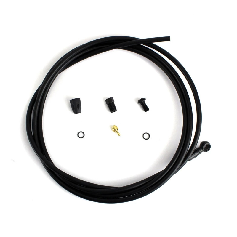 Brzdová hadička HAYES K2, kevlarová, včetně šroubení, 1000 mm