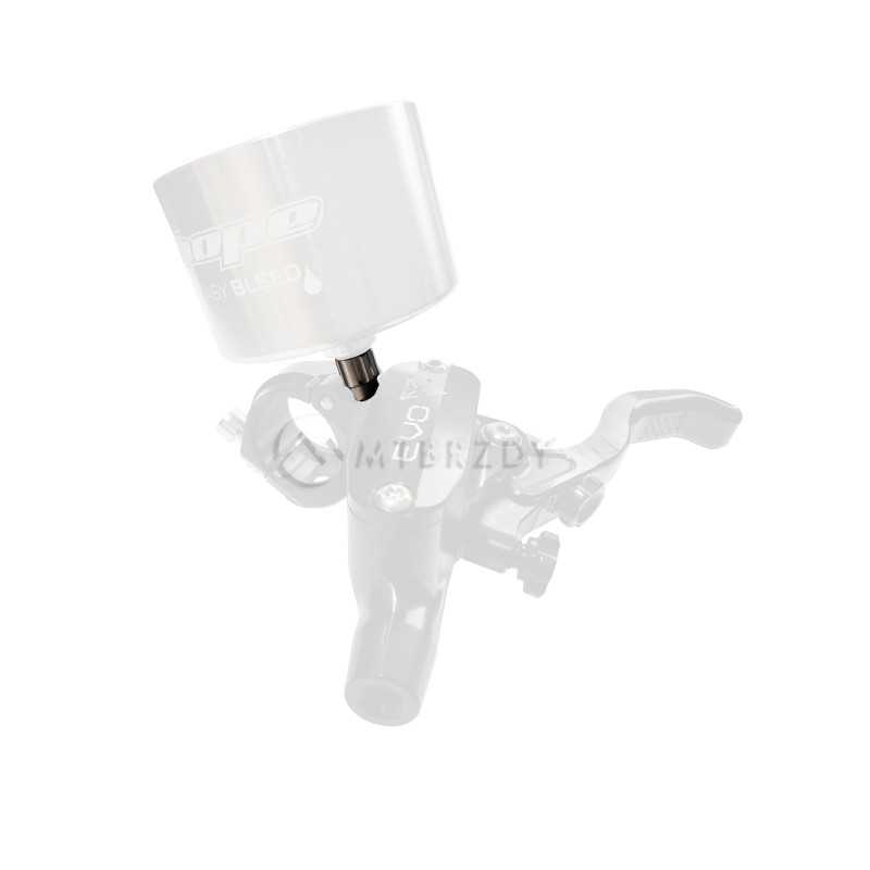 HOPE adapter for bleeder funnel, including O-ring, for Tech 4 EVO lever