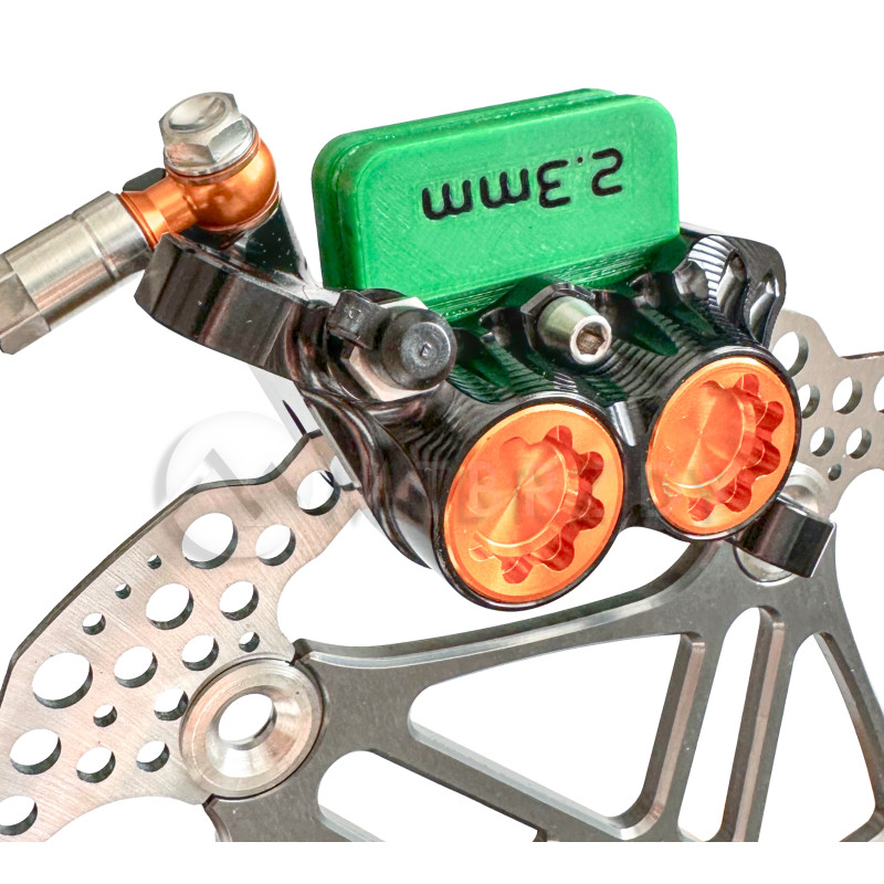 HOPE tool for aligment of brake caliper GR4, TR4 and disc 1.8 and 2.3 mm