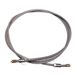 Brake hose HOPE, braided 5mm, including fittings, 2000 mm