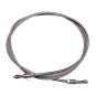 Brake hose HOPE, braided 5mm, including fittings, 2000 mm