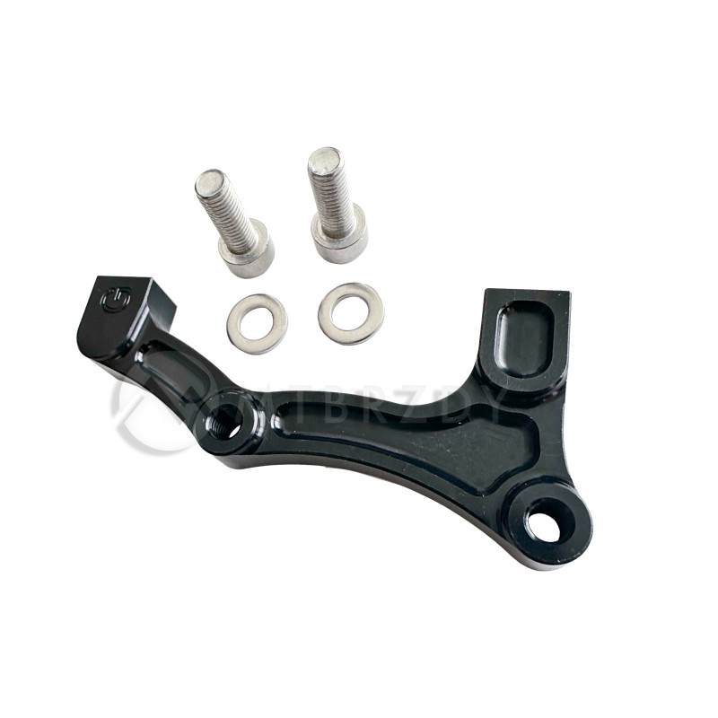 Adapter HOPE, type G, IS to PM, rear 203 mm, black