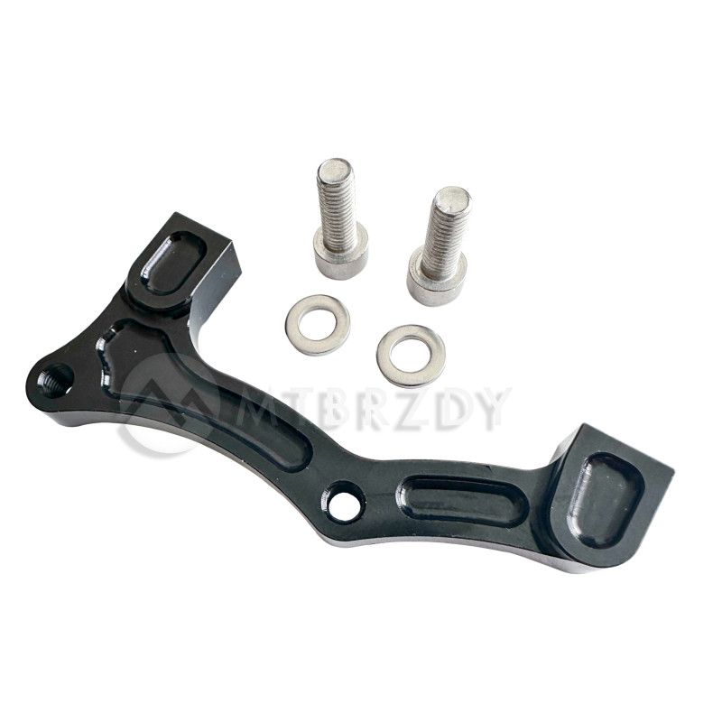 Adapter HOPE, type G, IS to PM, rear 203 mm, black