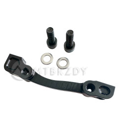 Adaptér HOPE, typ A, IS na PM, přední 160 mm, zadní 140 mm, černý