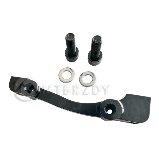 Adaptér HOPE, typ A, IS na PM, přední 160 mm, zadní 140 mm, černý