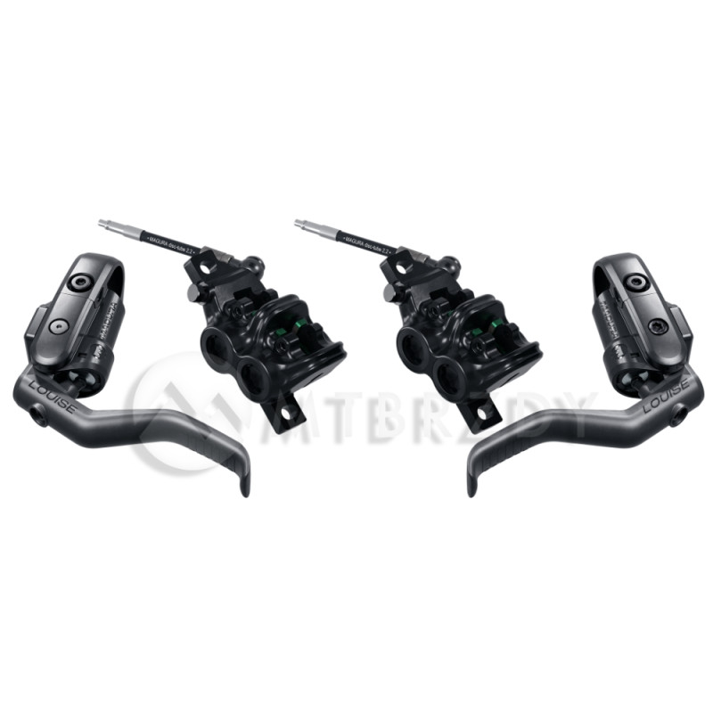 Set of brakes MAGURA LOUISE ELITE, front + rear