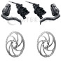 Set of brakes MAGURA LOUISE ELITE + Discs MDR-S 2.0 mm (180+180)