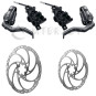 Set of brakes MAGURA LOUISE ELITE + Discs MDR-S 2.0 mm (203+180)