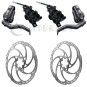 Set of brakes MAGURA LOUISE ELITE + Discs MDR-S 2.0 mm (203+203)
