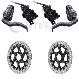 Set of brakes MAGURA LOUISE ELITE + Discs MDR-P (180+180)