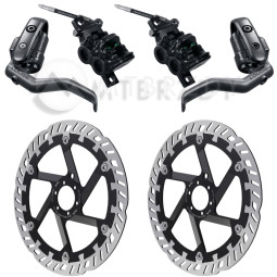 Set of brakes MAGURA LOUISE ELITE + Discs MDR-P (220+220)