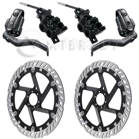 Set of brakes MAGURA LOUISE ELITE + Discs MDR-P (220+220)