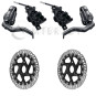 Set of brakes MAGURA LOUISE ELITE + Discs MDR-P Center Lock (220+220)