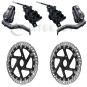 Set of brakes MAGURA LOUISE ELITE + Discs MDR-P Center Lock (203+203)