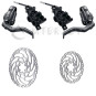 Set of brakes MAGURA LOUISE ELITE + Discs MDR-C (180+160)