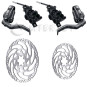 Set of brakes MAGURA LOUISE ELITE + Discs MDR-C (203+180)