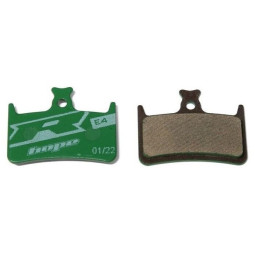 Brake pads HOPE E4, RX4+ SL, RX4+, RX4 Shimano, M4 racing, green